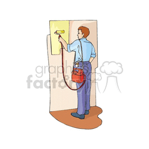   paint painting painted painter  painter.gif Clip Art Household 