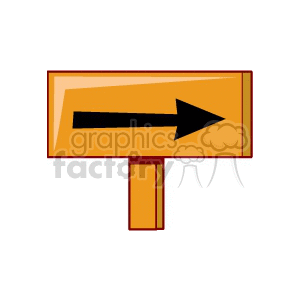   right arrow arrows wooden sign  sign501.gif Clip Art Household 