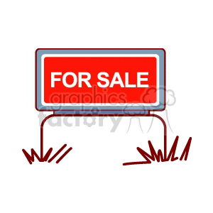   real estate realtor realtors for sale sign  sign503.gif Clip Art Household 