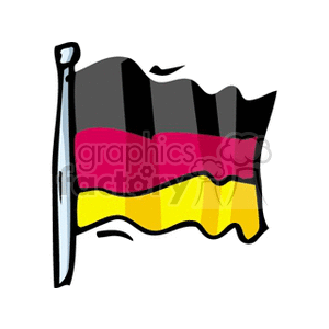 Colors of Gremany Flag clipart. Royalty-free image # 148622
