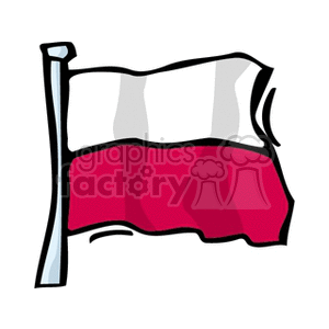 poland's flag clipart. Royalty-free image # 148738