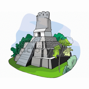   building buildings landmark tomb tombs pyramid pyramids  landmark18.gif Clip Art International Landmarks 