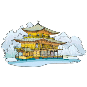 pagoda clipart. Commercial use image # 148853