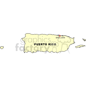   map maps puerto rico  mappuerto-rico.gif Clip Art International Maps 