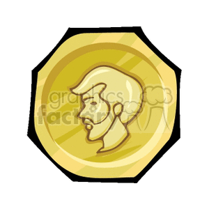 coin clipart. Commercial use image # 149725