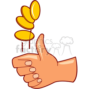 cointoss300 clipart. Commercial use image # 149755