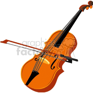 fiddle clipart. Commercial use image # 150058