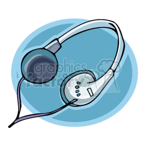 earphones clipart. Commercial use image # 150386