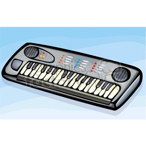   music instruments keyboard keyboards  keyboard2.gif Clip Art Music Electric 