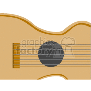   music instruments guitar guitars acoustic  GUITARDETAIL01.gif Clip Art Music Strings 