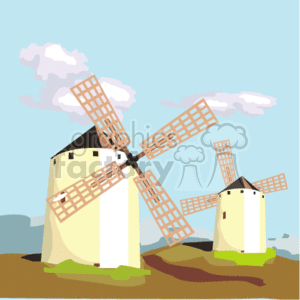 wind_clouds_windmills001 clipart. Commercial use image # 151079
