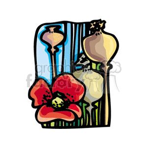 flower108 clipart. Royalty-free image # 151259