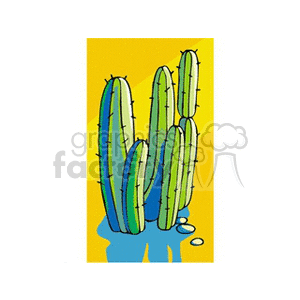  plant plants desert cactus cactuses  cactus161312.gif Clip Art Nature Plants 