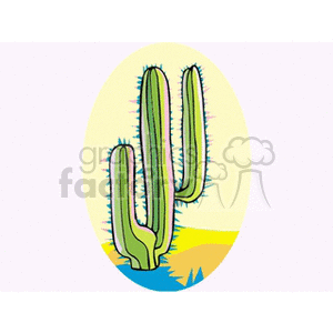   plant plants desert cactus cactuses  cactus251312.gif Clip Art Nature Plants 