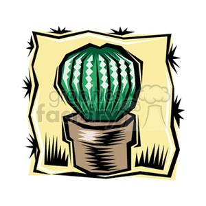  plant plants cactus cactuses  cactus51212.gif Clip Art Nature Plants 