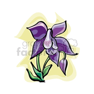 columbine clipart. Commercial use image # 151991