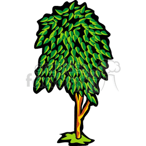 tree0002 clipart. Commercial use image # 152879