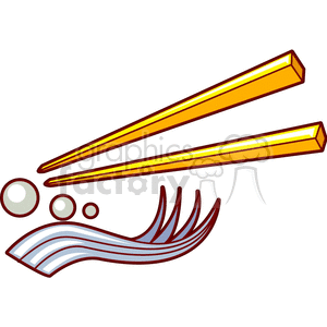 Chopsticks  clipart. Commercial use image # 153554
