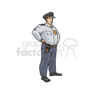 cop6 clipart. Royalty-free image # 154021