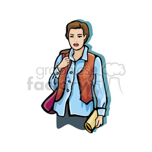 girl24121 clipart. Royalty-free image # 154339
