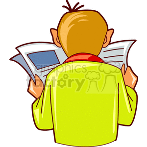 reading203 clipart. Royalty-free image # 154797