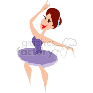 A Dance Teacher Dancing clipart. Commercial use image # 155522