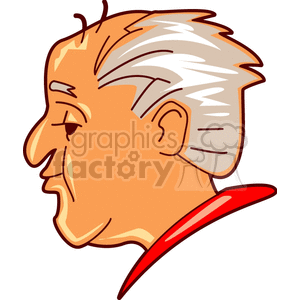   face faces people head heads man guy senior citizen bald balding grandfather grandpa  grandpa201.gif Clip Art People Faces 