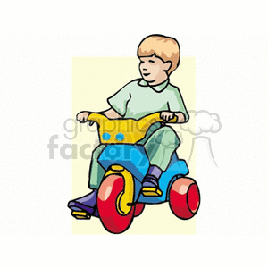 boybike clipart. Royalty-free image # 158800