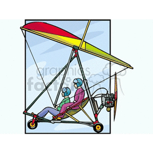 ultralight clipart. Commercial use image # 160402