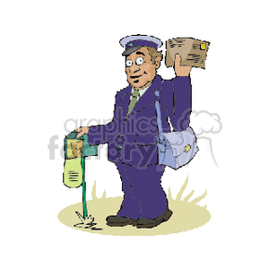 postman5 clipart. Royalty-free image # 160422