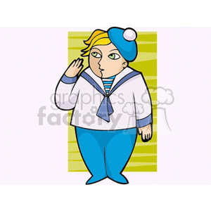 sailor clipart. Royalty-free image # 160438