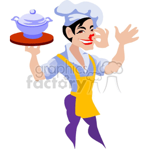  people working occupational chef cook   occupation019yy Clip Art People Occupations 