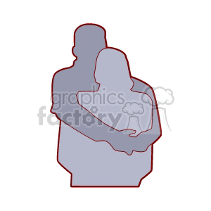 couple433 clipart. Commercial use image # 161839