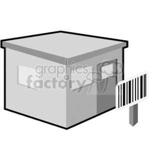 Retro store front clipart. Royalty-free image # 162878
