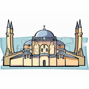 mosque animation. Royalty-free animation # 164448