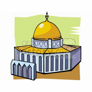 clipart - muslim mosque.