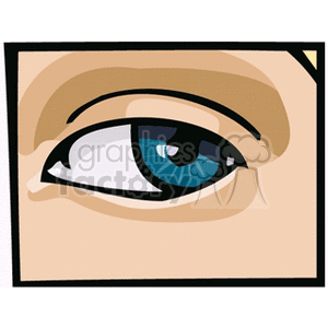 Pupil of an eye clipart. Commercial use image # 165316