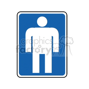 MENSROOM01 clipart. Commercial use image # 166450
