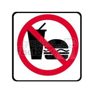 NOFOOD01 clipart. Commercial use image # 166455