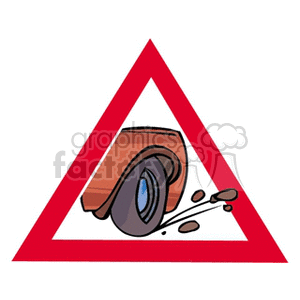 truck stuck clipart. Royalty-free image # 167435