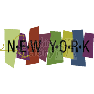 New York Banner clipart. Royalty-free image # 167583