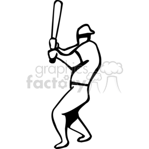   baseball bat bats player  BSS0133.gif Clip Art Sports Baseball 