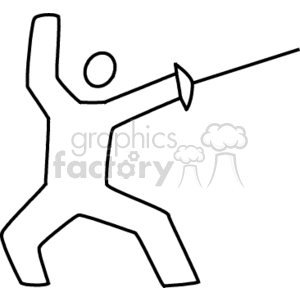 fencing700 clipart. Royalty-free image # 168854