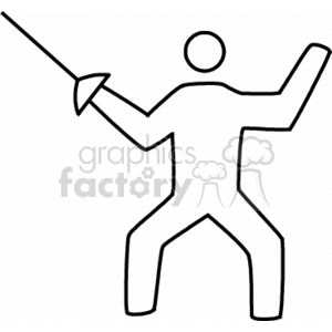 fencing704 clipart. Royalty-free image # 168858