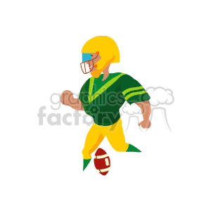 1004football003 clipart. Commercial use image # 169076