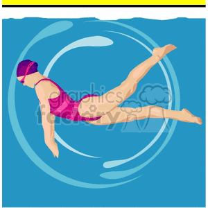 swimming002 clipart. Royalty-free image # 169910