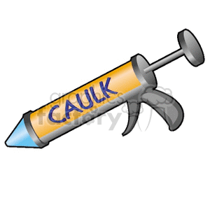 caulk gun clipart. Commercial use image # 170333