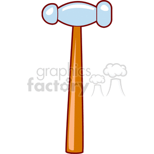 Hammer cartoon clipart. Commercial use image # 170565