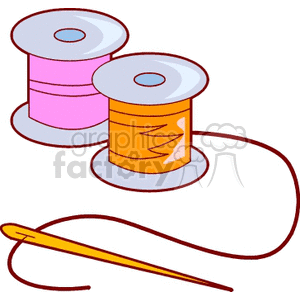   tool tools string needle needles sew sewing  yarn802.gif Clip Art Tools 