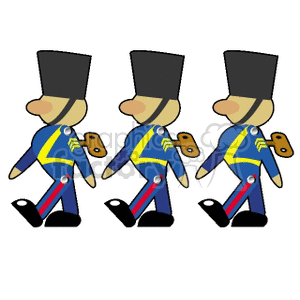 toy soldiers clipart. Royalty-free image # 171104